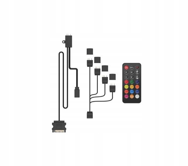 Adapter SilentiumPC Nano-Reset Remote ARGB KIT