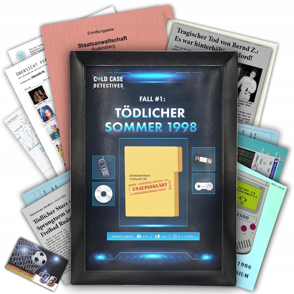 Gra Towarzyska Kryminalna X-scape - Cold Case Detectives Crime Game