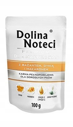 Dolina Noteci Premium Pies Bażant, dynia i makaron