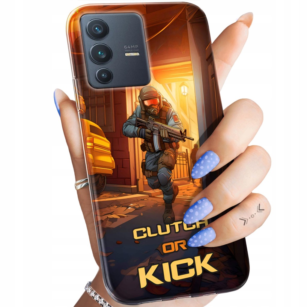 ETUI DO VIVO V23 WZORY CS GO COUNTER-STRIKE OBUDOWA POKROWIEC CASE