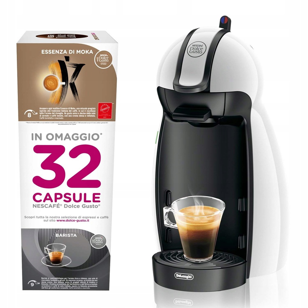 Mały ekspres do kawy De'Longhi Nescafe Dolce Gusto 7801393474