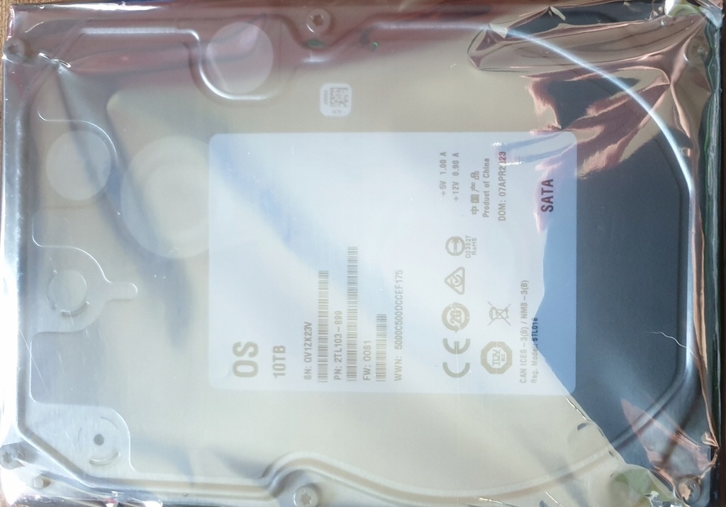 Купить Жесткий диск Seagate 10 ТБ SATA 3,5 дюйма: отзывы, фото, характеристики в интерне-магазине Aredi.ru