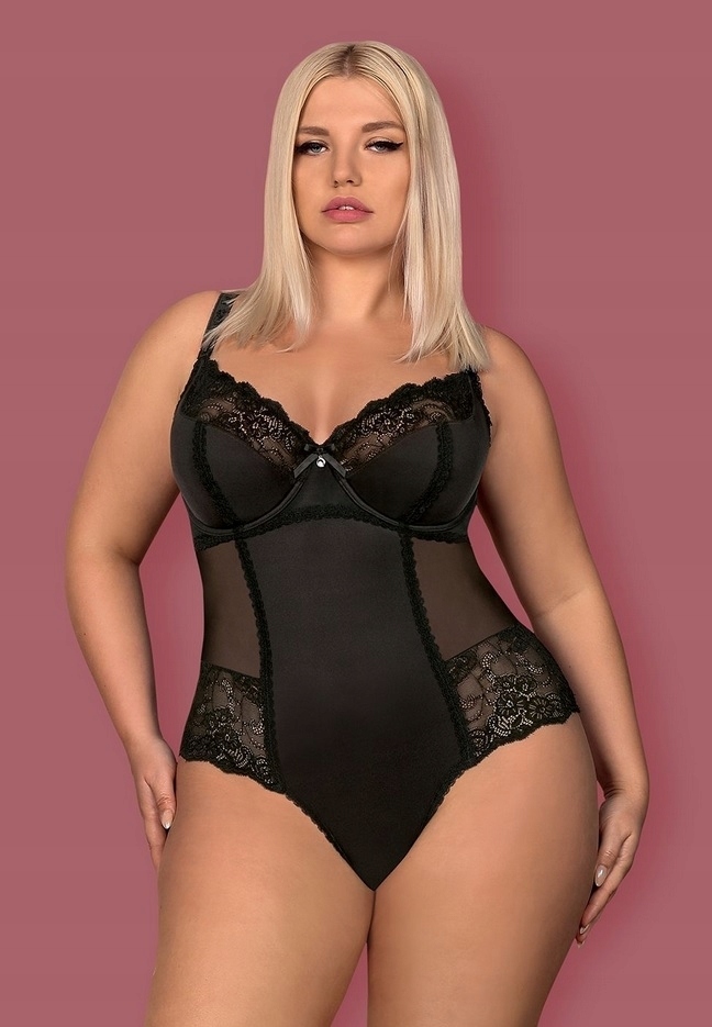 OBSESSIVE BODY AMALLIE ~XXL~ CZARNY