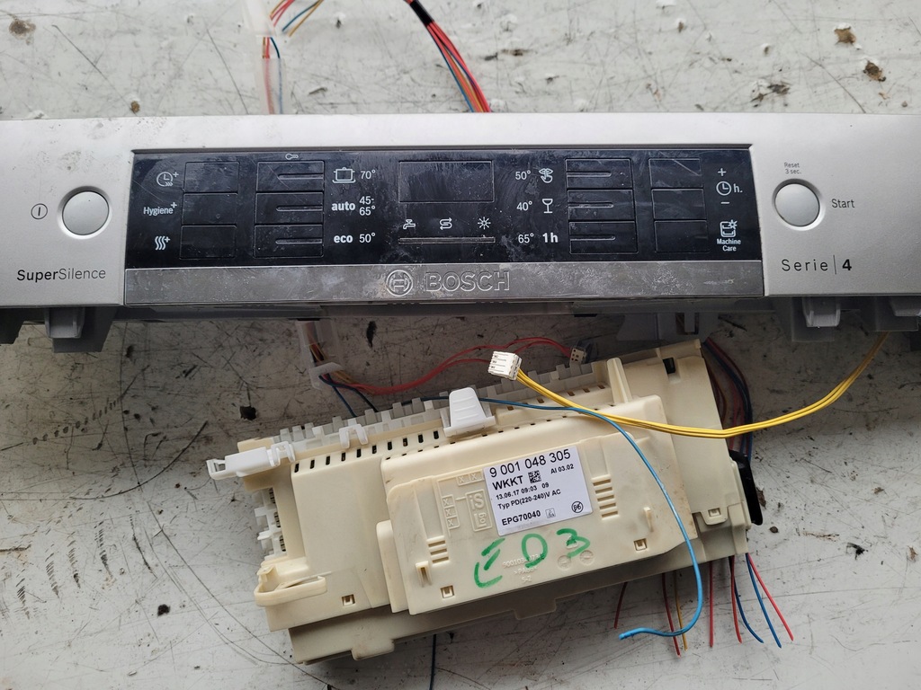 Moduł programator zmywarki Bosch 9001048305 SMS46G