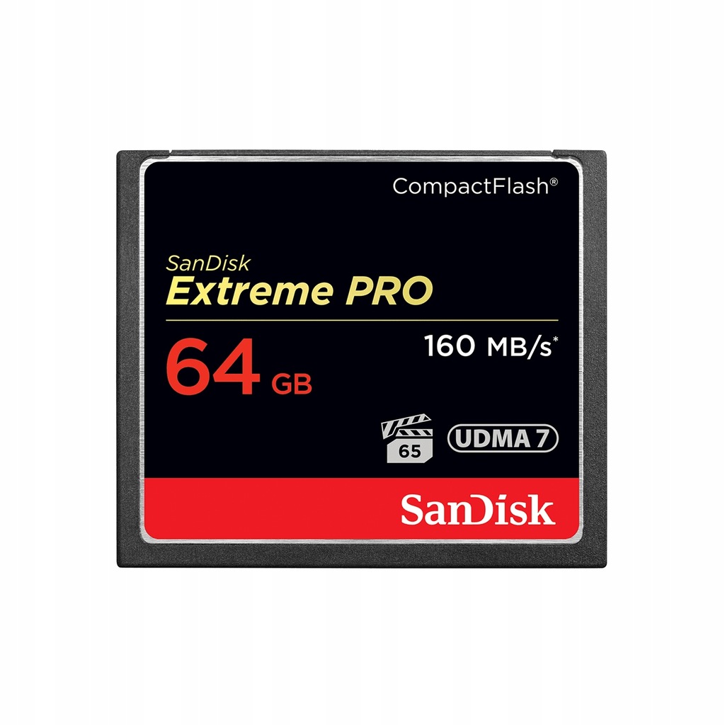 Karta Compact Flash 64 GB SanDisk Extreme PRO 4K