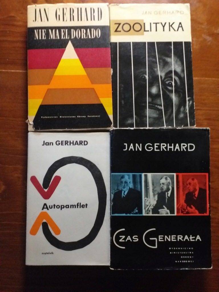 Jan Gerhard x 4 Zoolityka / Nie ma El Dorado / Autopamflet / Czas Generała