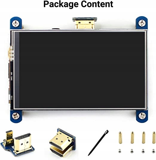 Ekran dotykowy LCD IPS 4'' (H) 800x480px
