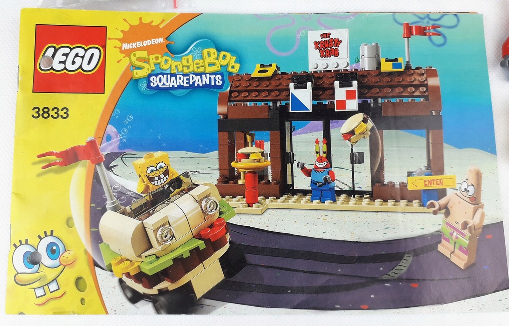 Lego Krusty Lego Set 3833 Set Lego Spongebob 3833 Lego SpongeBob
