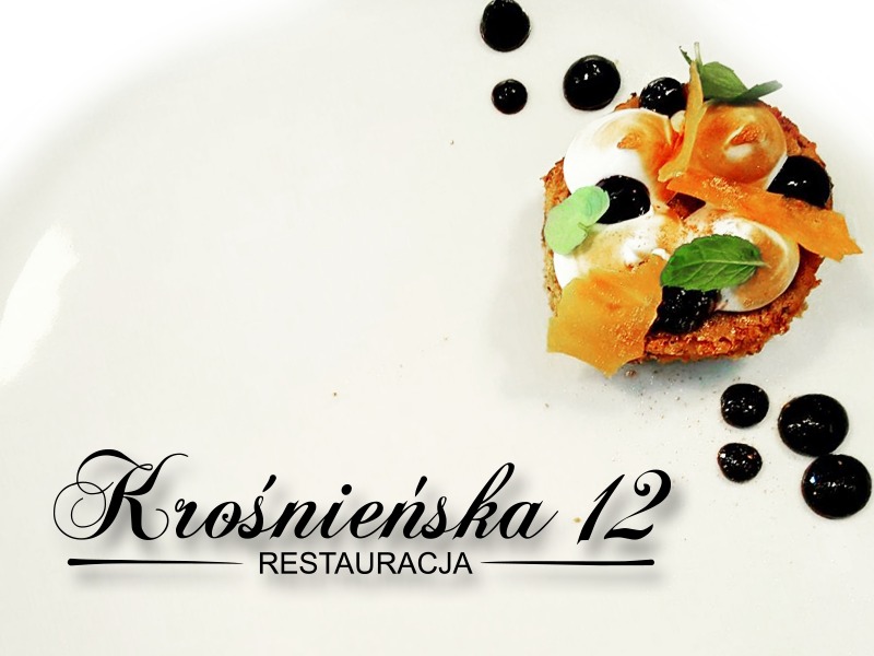 Kolacja w restauracji Krośnieńska 12 dla 2 osób