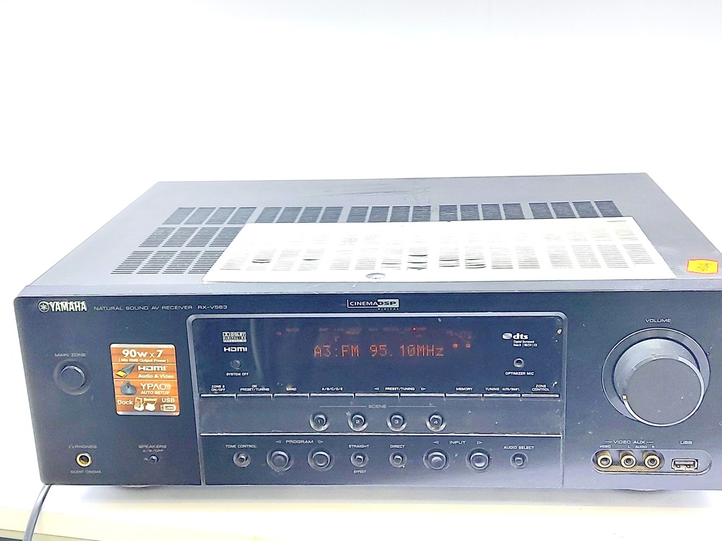 Amplituner AV Yamaha RXV563 12737136614 oficjalne archiwum Allegro