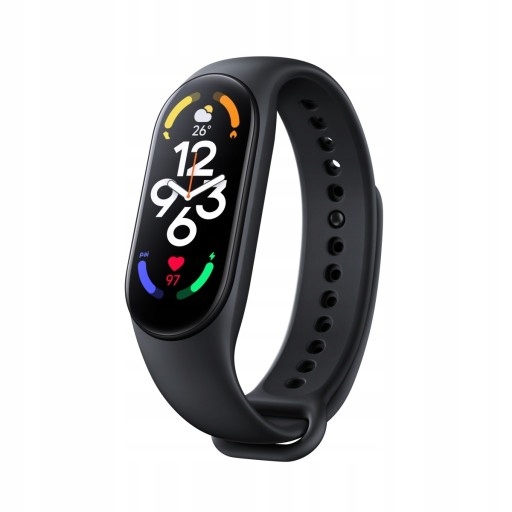 Купить Умные часы Xiaomi Mi Band 7 black PL: отзывы, фото, характеристики в интерне-магазине Aredi.ru