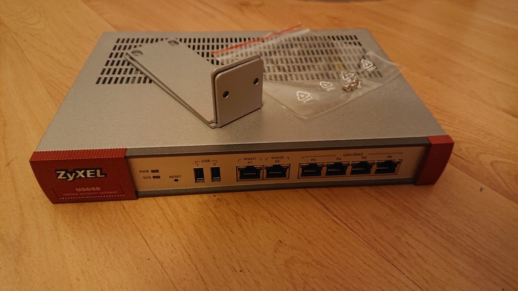 ZyWALL USG 60 Firewall 4x LAN/DMZ 2xWAN