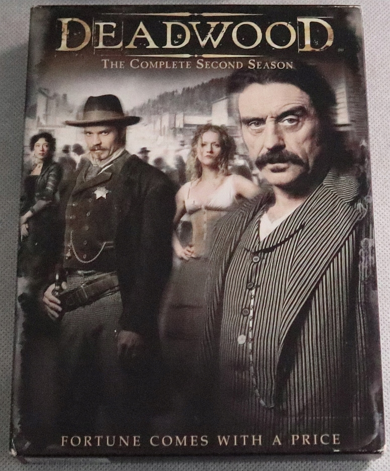 4x DVD : DEADWOOD - Sezon 2 - Digi-pack