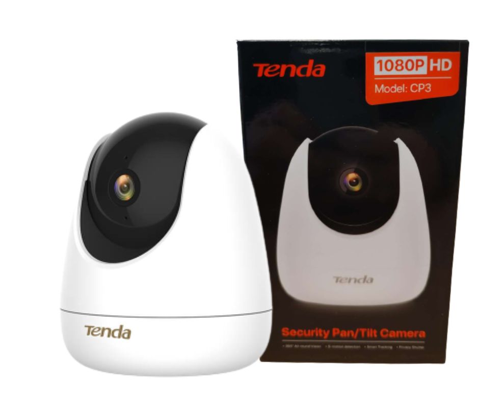 Wewnętrzna kamera Tenda CP3 obrotowo-uchylna bezpieczeństwa 1080 2MP FullHD
