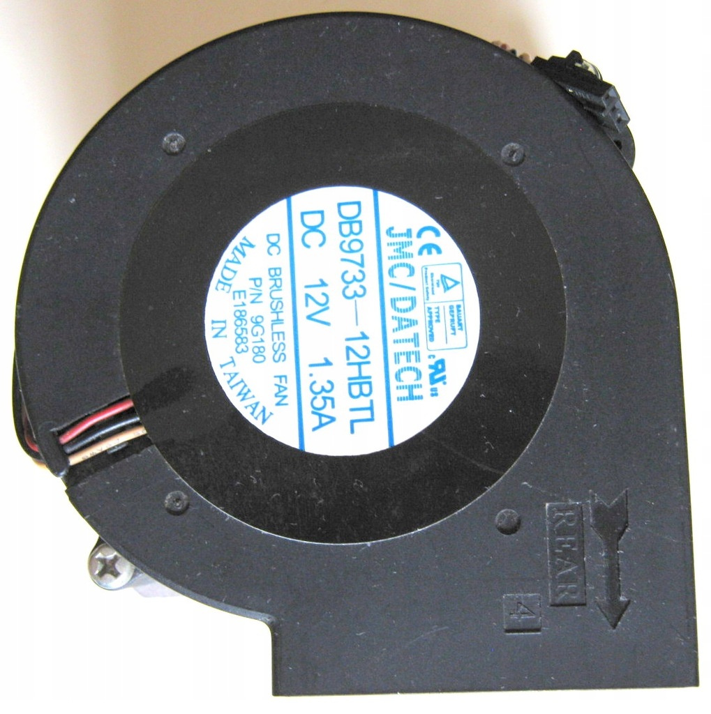 Wentylator i radiator do chłodzenia CPU DELL USFF