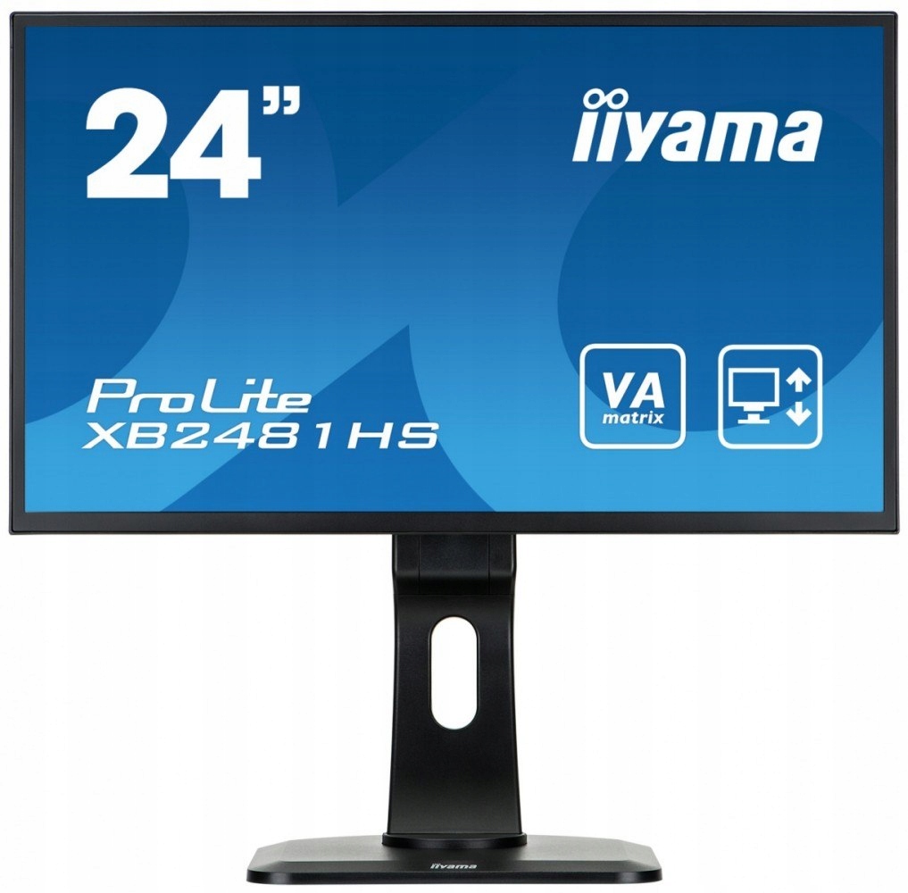 Monitor 24 XB2481HS-B1 SLIM AMVA+, HDMI, DVI, PIVO