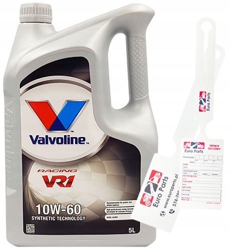 VALVOLINE RACING VR1 10W60 10W-60 5L PÓŁSYNTETYK