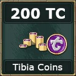 200 TIBIA COINS