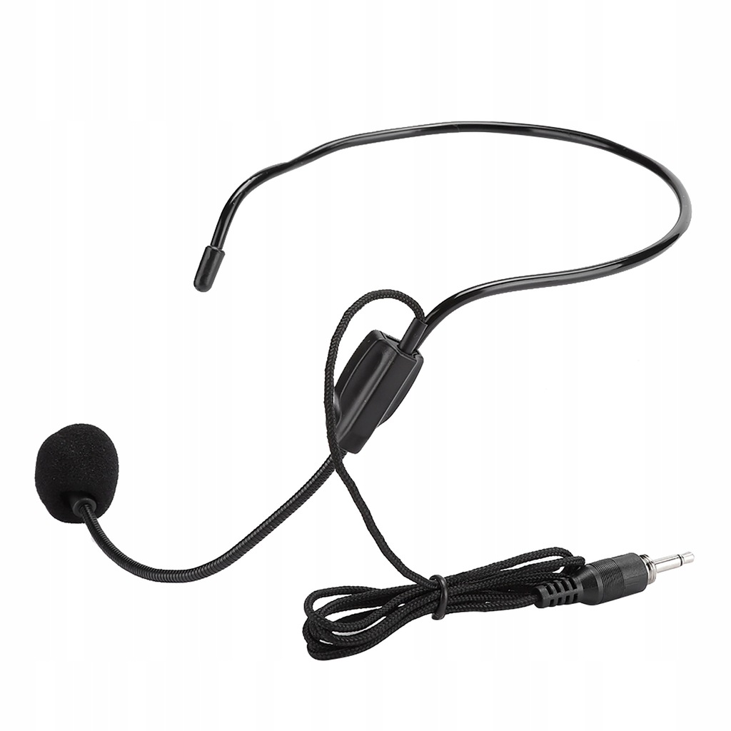 3 SZT MIKROFON NAGŁOWNY DLA PRZEWODNIKA 3,5MM