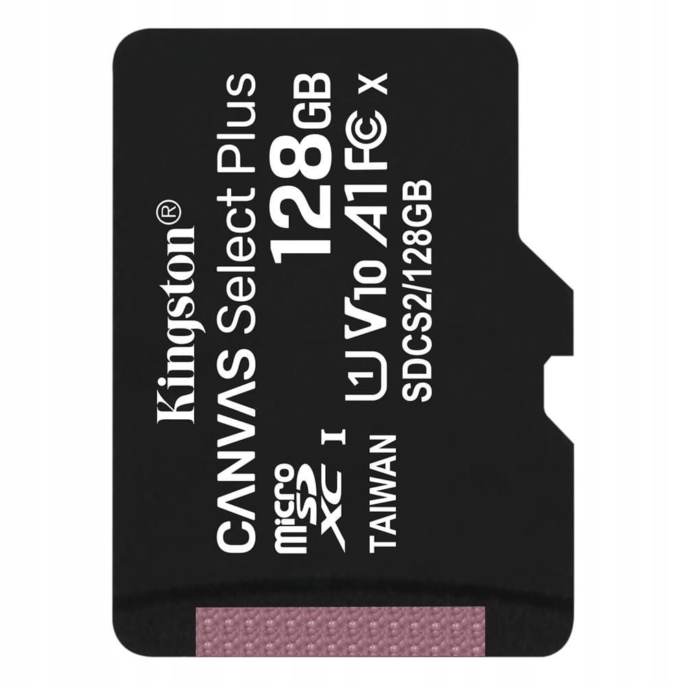Kingston karta pamięci 128GB microSDHC Canvas Sele