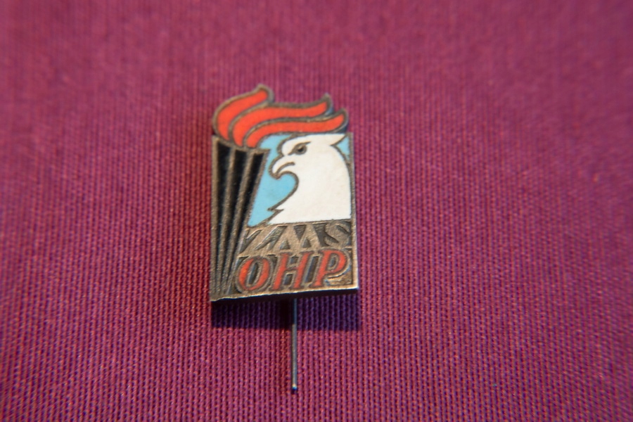 Odznaka OHP ZMS/ Oryginał z lat 70-tych
