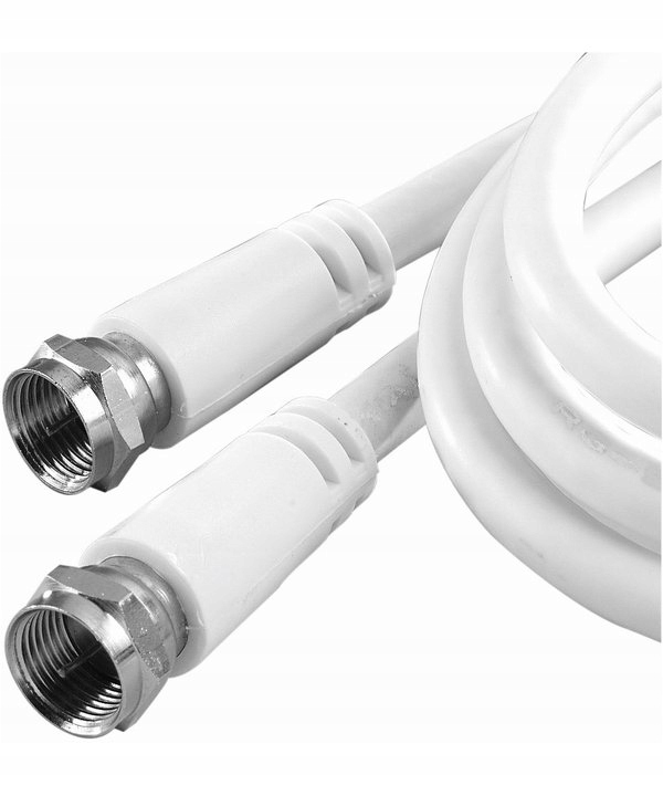 PRZEWÓD KABEL SATELITARNY ANTENOWY 1,5 M 75 dB F/F