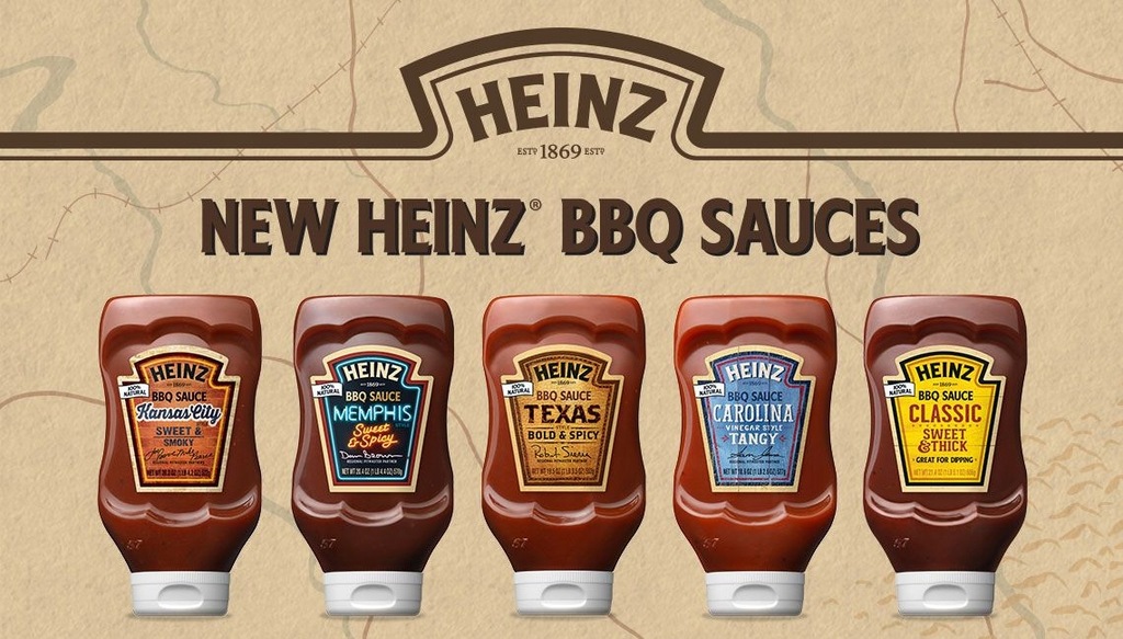 Heinz Sticky Classic Barbeque Sos Słodki BBQ 500g 7438370800
