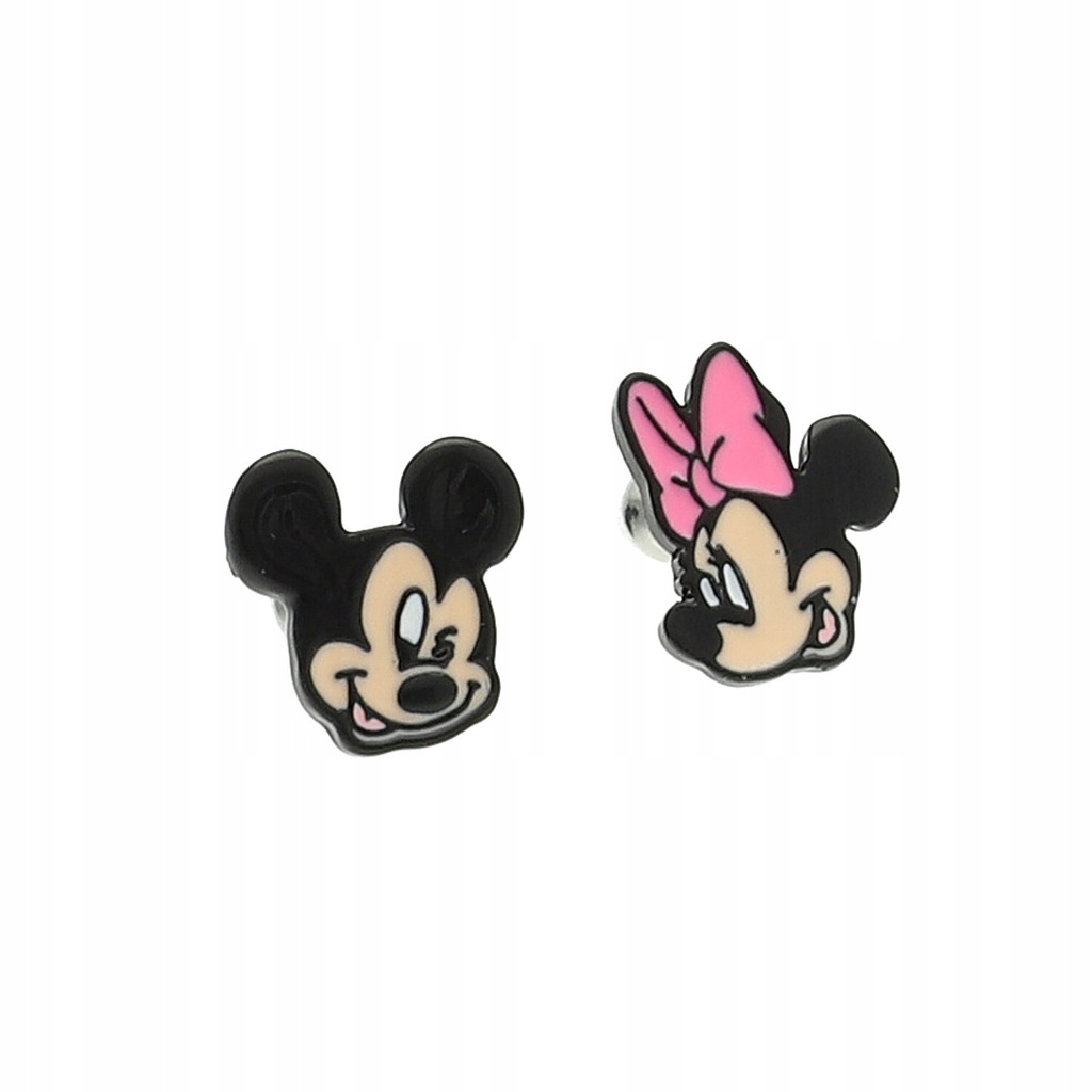 Kolczyki dziecięce Myszka Miki i Minnie