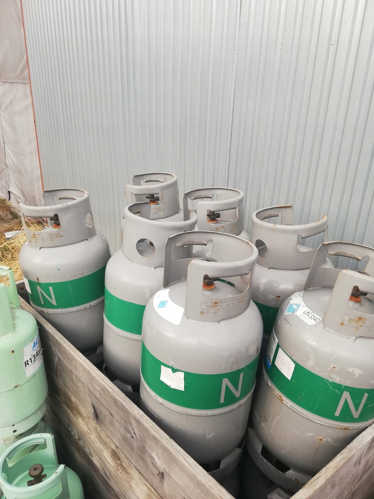 Butle na gaz czynnik R134a Jordanów 27,5 l 25 KG