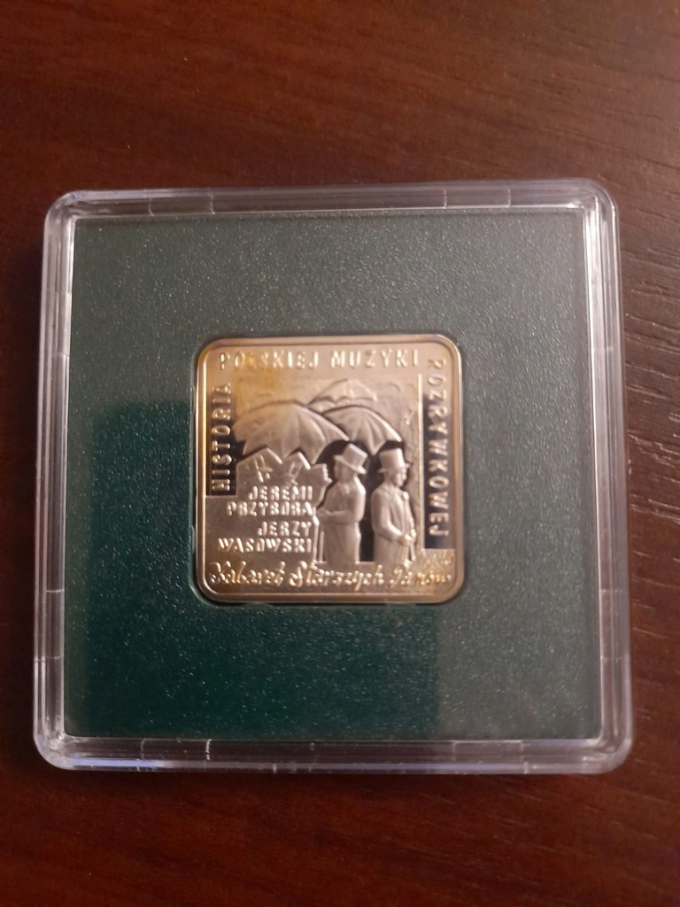 Historia Polskiej Muzyki Rozrywkowej - 10 zł - srebro