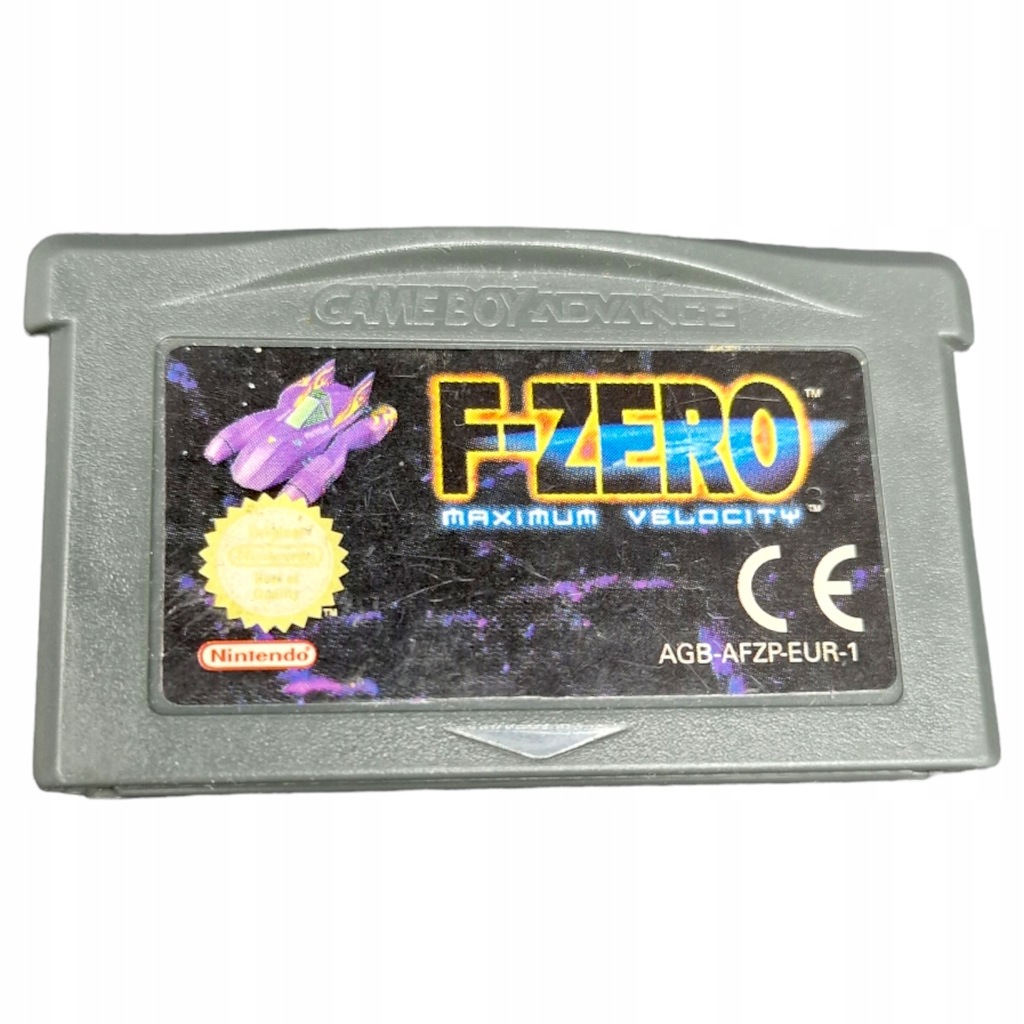 Gra F-zero Nintendo Game Boy Advance GBA