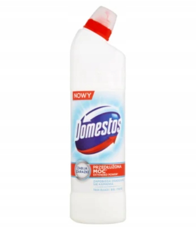 Domestos Biel/Połysk - płyn do WC 750ml