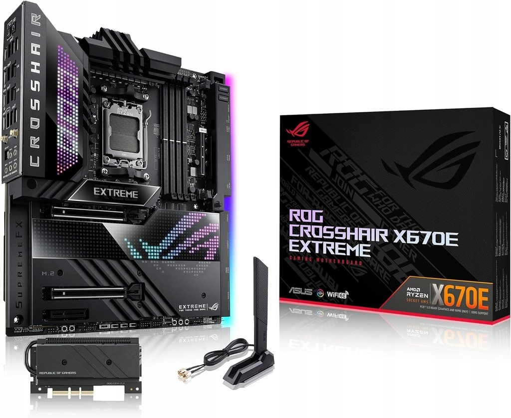Płyta główna ASUS ROG CROSSHAIR X670E EXTREME AMD AM5 EATX DDR5