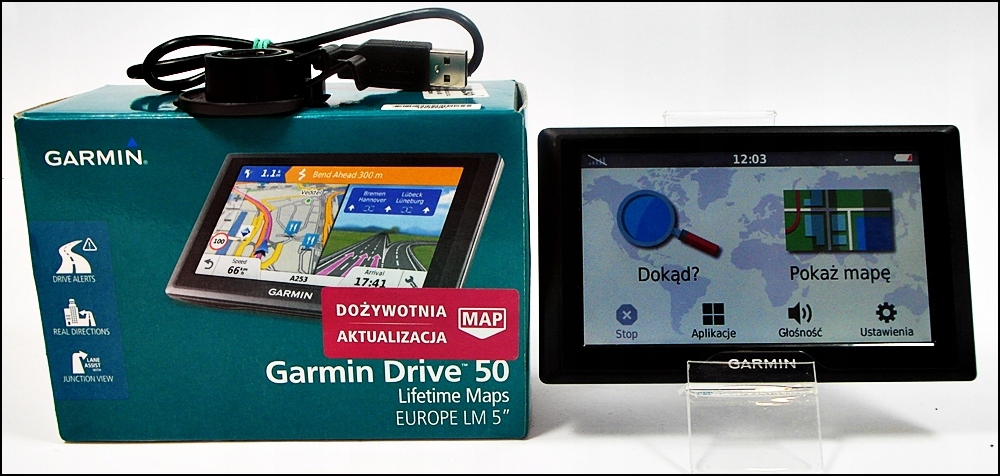 Nawigacja GARMIN Drive 50 Europe Dożywotnie Mapy
