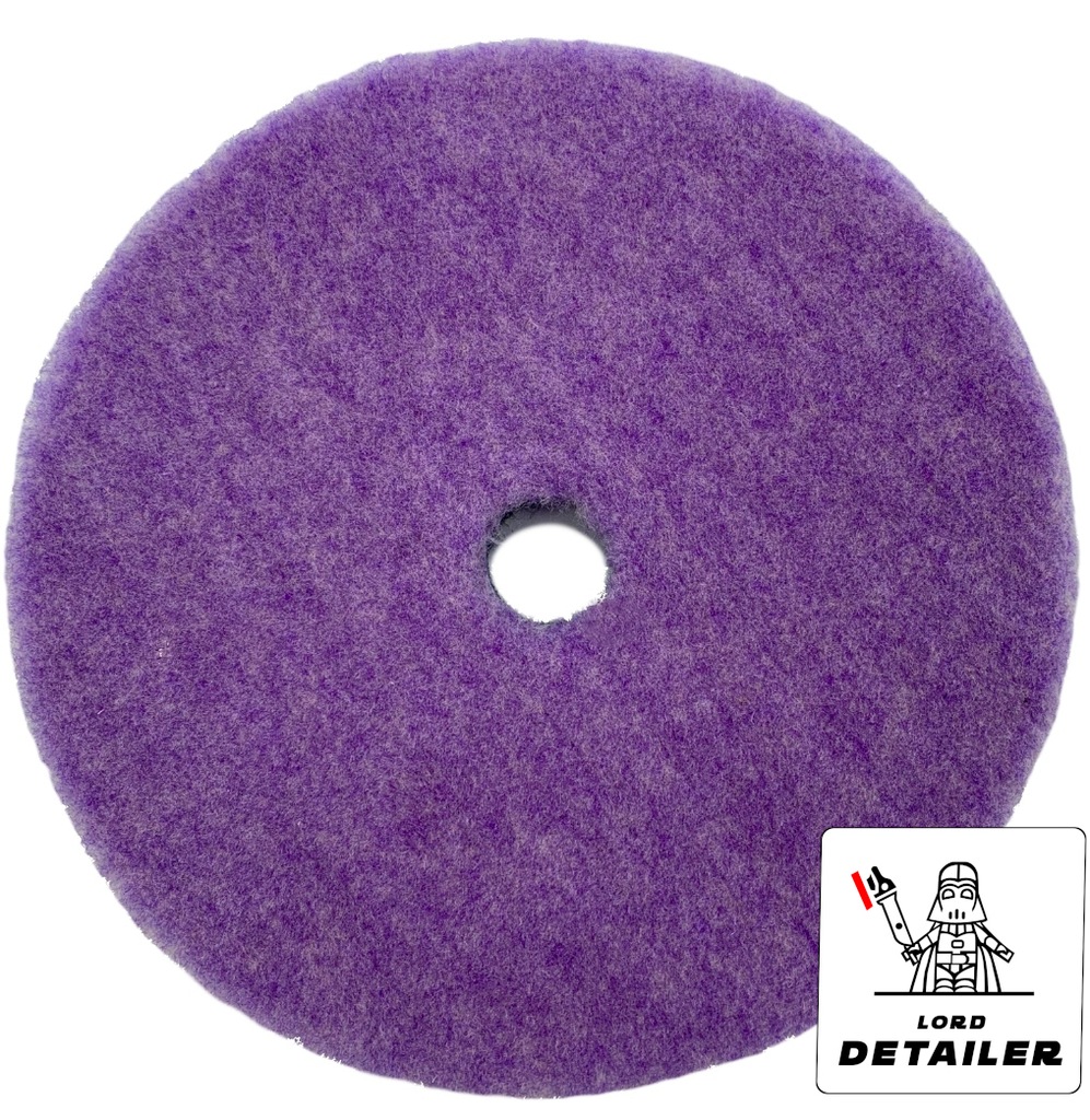Lake Country HD Purple Wool with Blue Foam 139 mm