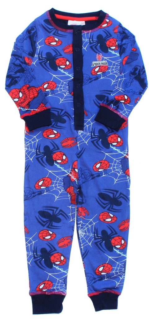 SPIDERMAN pajacyk piżama rampers 98
