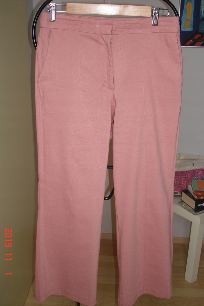 Mango- spodnie różowe, 38\40.