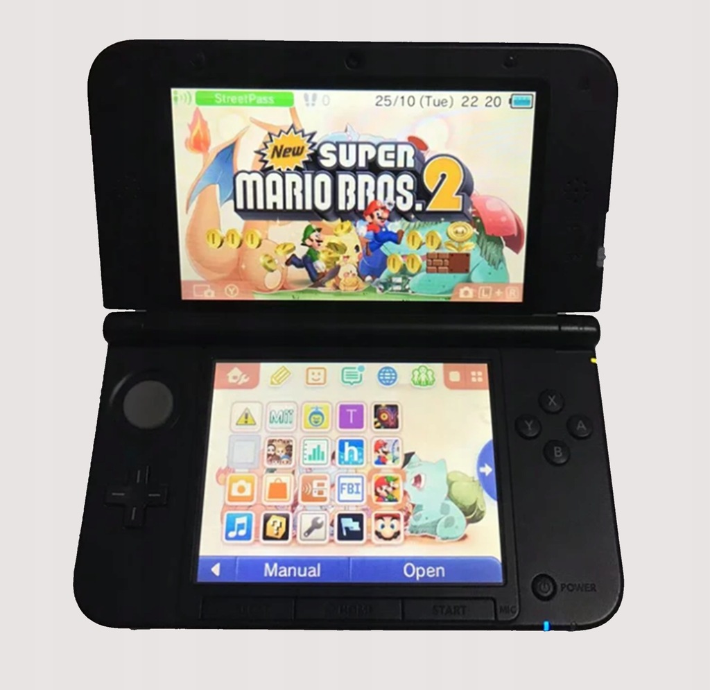 Odnowiona Konsola Nintendo 3DS XL + Nielimitowane darmowe gry 3DS GBA ...