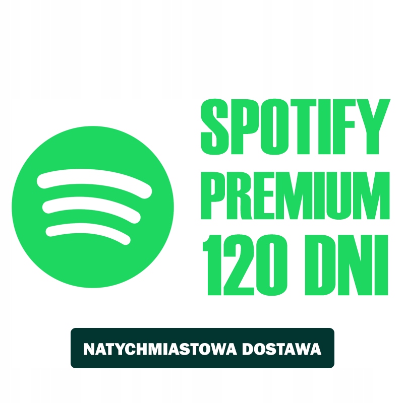 SPOTIFY 120DNI PREMIUM NA TWOIM KONCIE