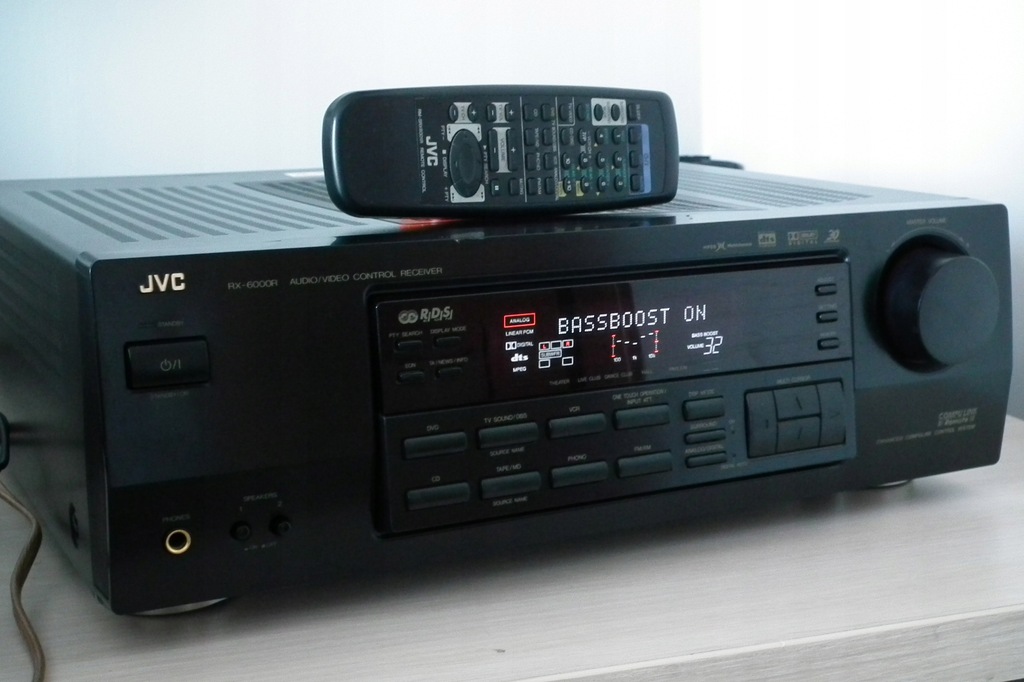 AMPLITUNER JVC RX-6000R PILOT Dolby Digital DTS