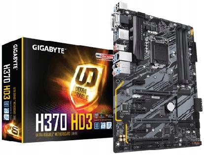 GIGABYTE H370 HD3 s1151 4DDR4 HDMI/DVI/D-sub ATX