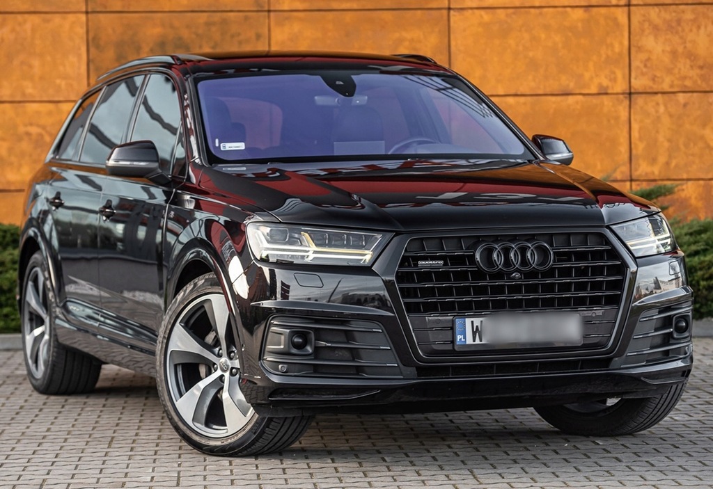 AUDI Q7 3.0TDI S-line SalonPL 1Wł Bezwypadek Full