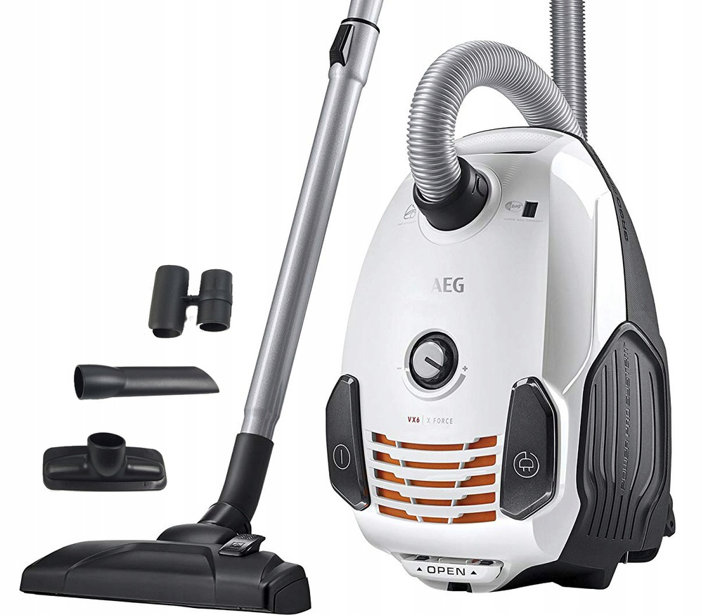 Odkurzacz Workowy AEG VX6 X FORCE Okazja 11134067191 oficjalne