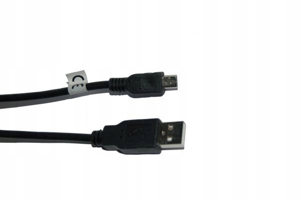 Kabel wtyk USB A / wtyk mini USB 1m