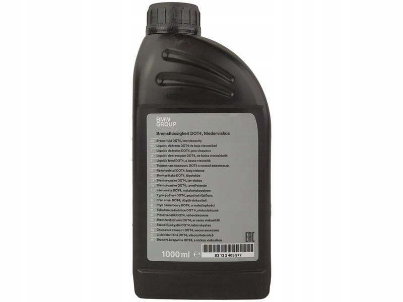 OE BMW BRAKE FLUID DOT 4 LV PŁYN HAMULCOWY 1L 12889091520 oficjalne