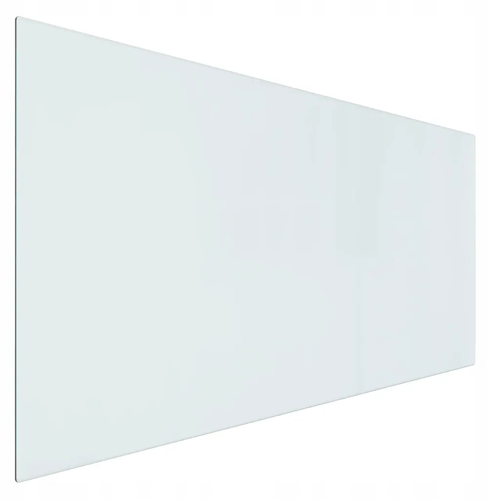 Panel kominkowy, szklany, prostokątny, 120x60 cm