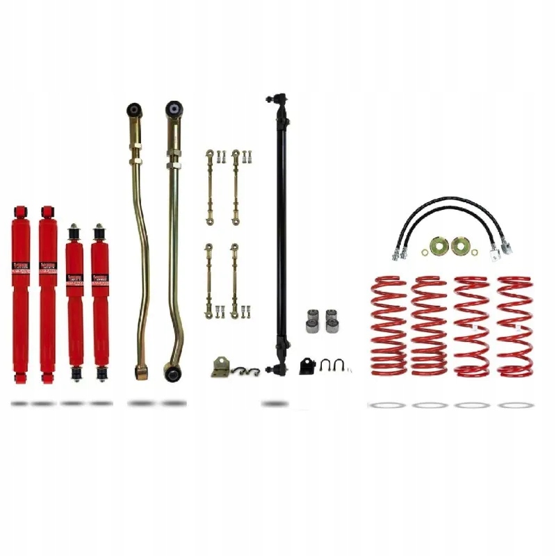 Zestaw zawieszenia Pedders 4 cale Nissan Patrol Y61 LWB 3.0D