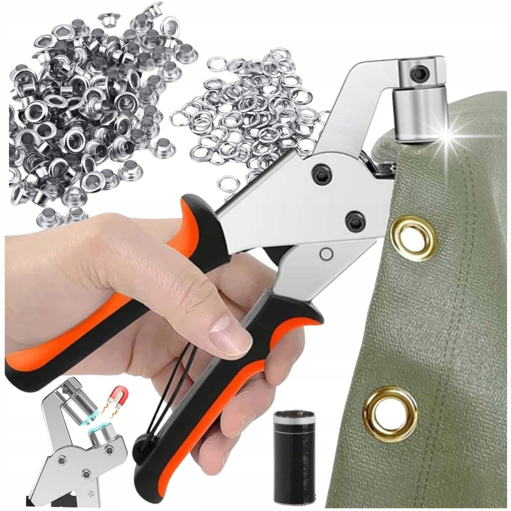 Napownica Oczkarka Do Banerów Oczkownica Prasa Nitownica MAGNES 500 Oczek