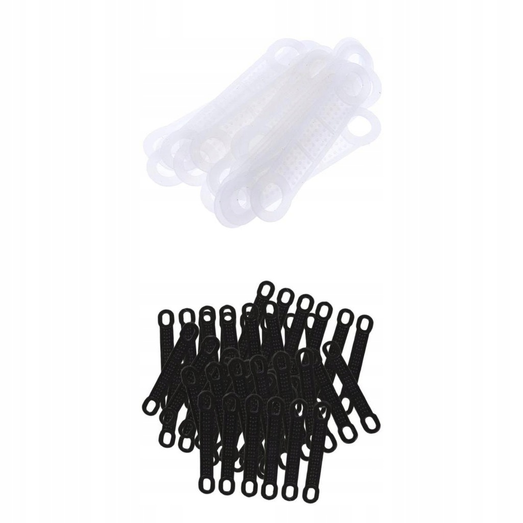 100Pcs Anti Skid Hanger Grips Clothes Hanger Shoulder Strips