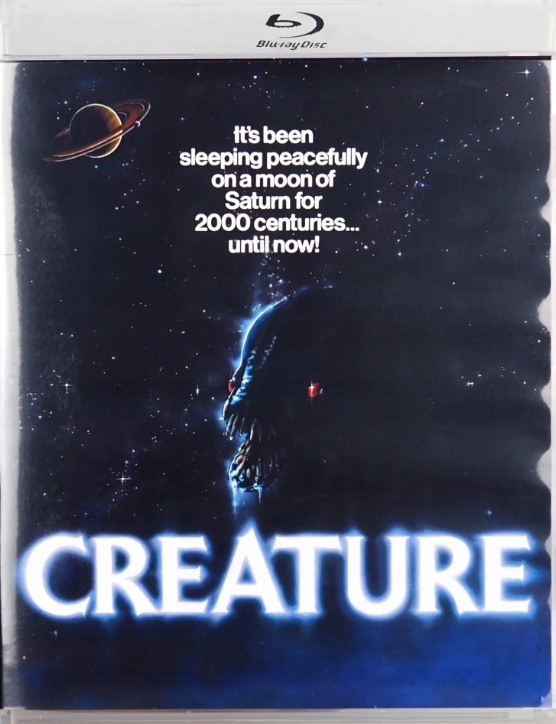 POTWÓR Creature 1985 Blu-ray Vinegar Syndrome Klaus Kinski Slipcover